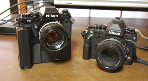 NikonF3のデジタルカメラ改造